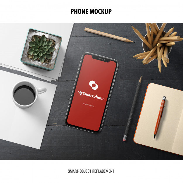 Free Phone Screen Mockup Psd