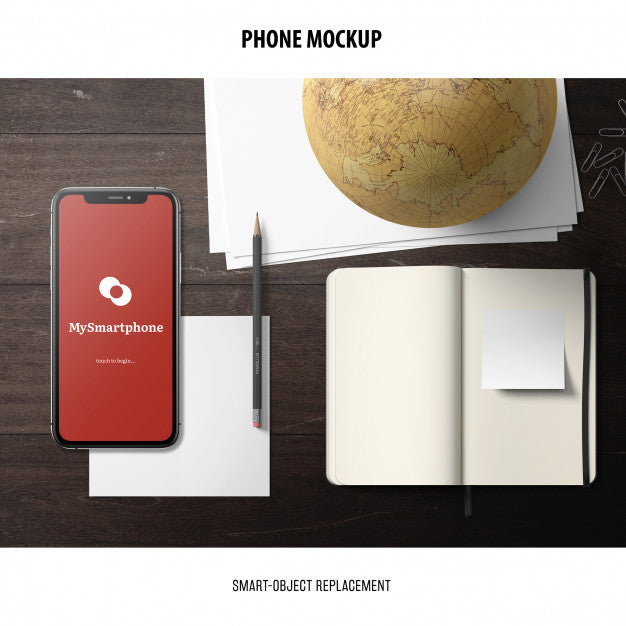 Free Phone Screen Mockup Psd