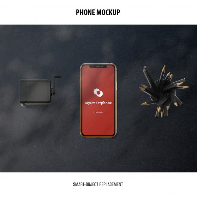 Free Phone Screen Mockup Psd