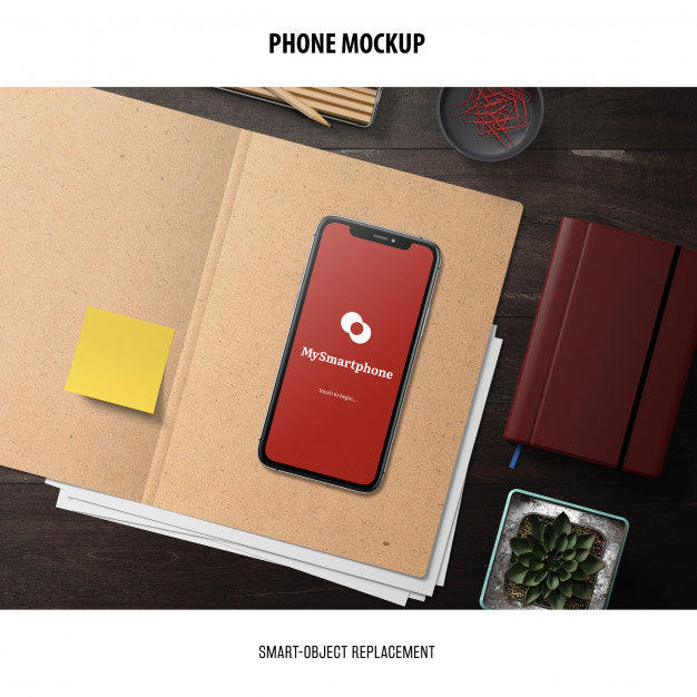 Free Phone Screen Mockup Psd