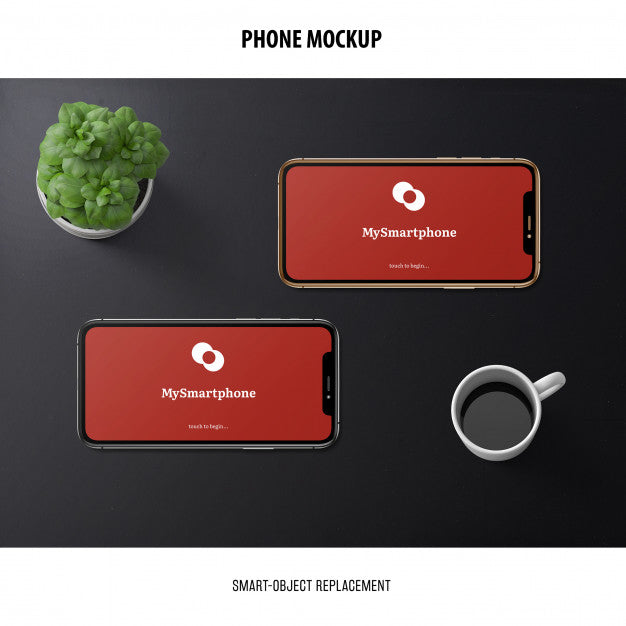 Free Phone Screen Mockup Psd