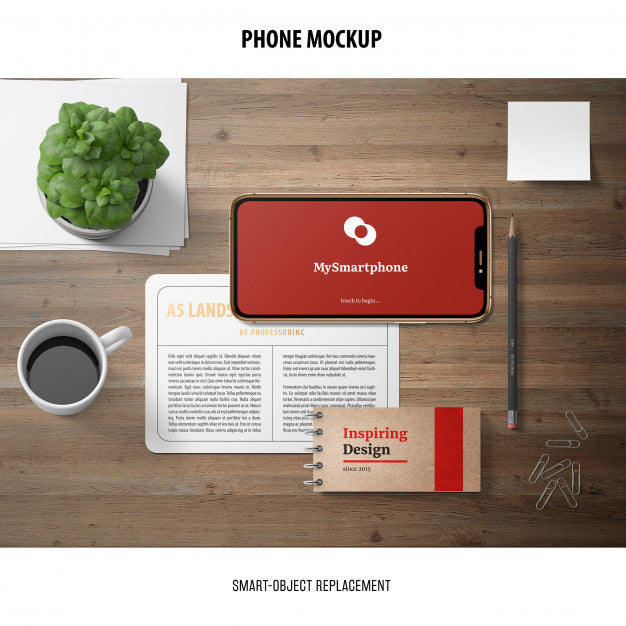 Free Phone Screen Mockup Psd