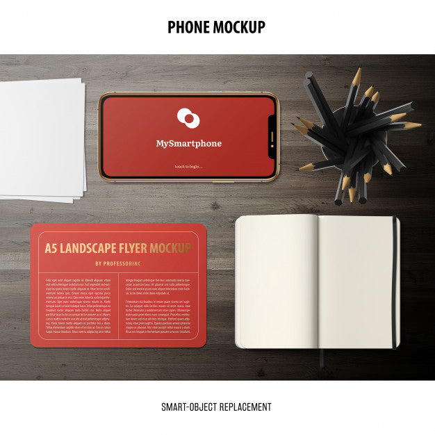 Free Phone Screen Mockup Psd