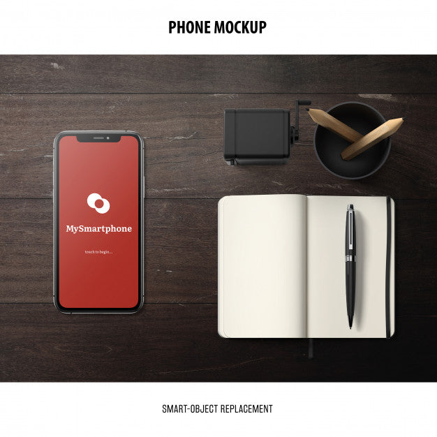 Free Phone Screen Mockup Psd