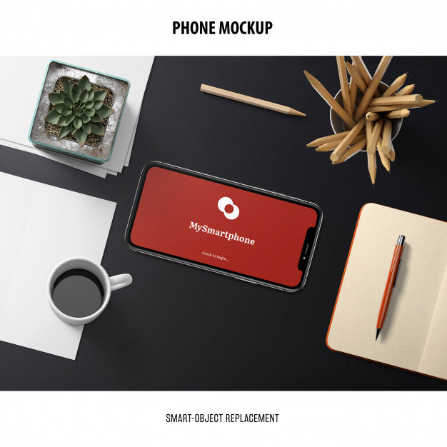 Free Phone Screen Mockup Psd