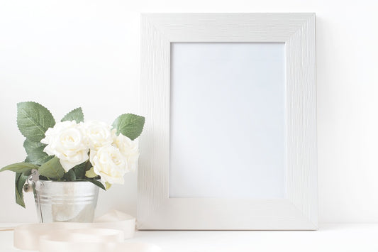 Free Picture Frame Canvas Card Paper Photo Mockup