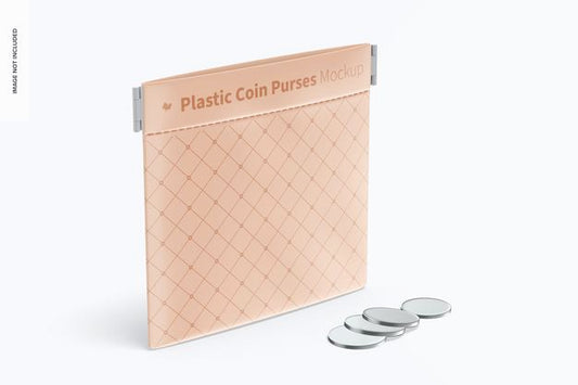 Free Plastic Coin Purse Mockup Psd