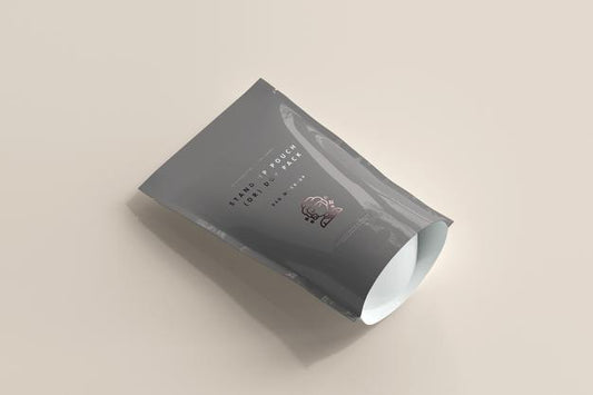 Free Plastic Stand-Up Pouch Mockup Psd