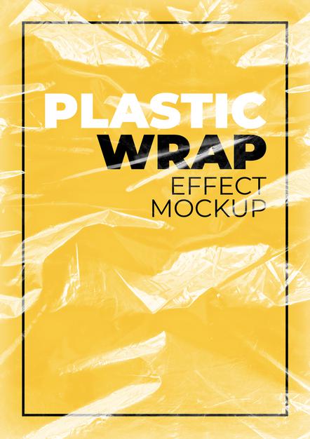 Free Plastic Wrap Mockup Psd
