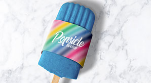 Free Popsicle Ice Cream Packaging Mockup Psd