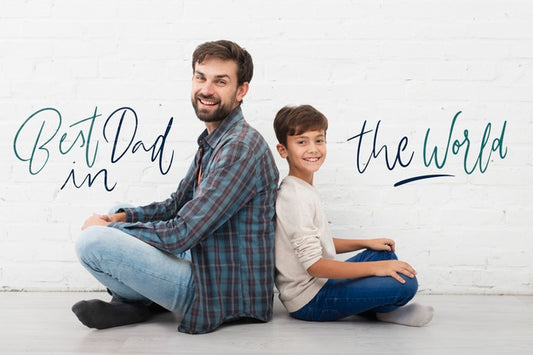 Free Positive Message From Son To Dad Psd
