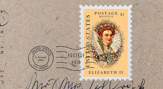 Free Postage Stamp Mockup Psd