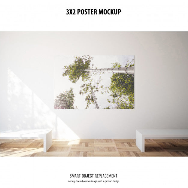 Free Poster Mockup Psd