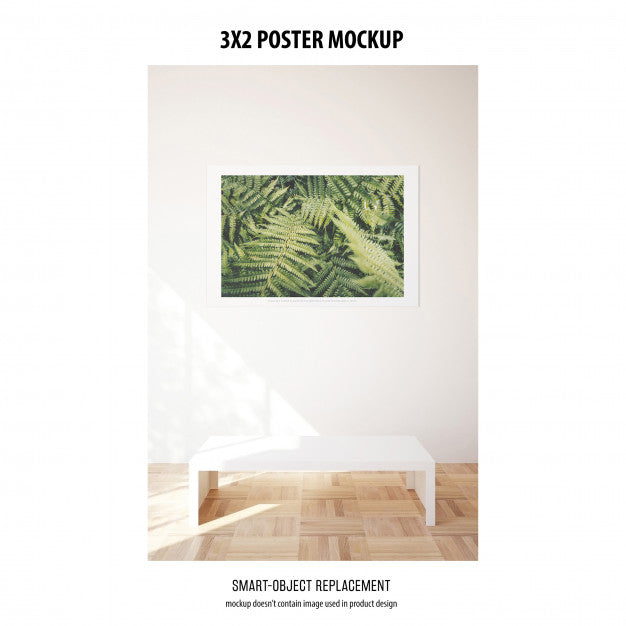 Free Poster Mockup Psd