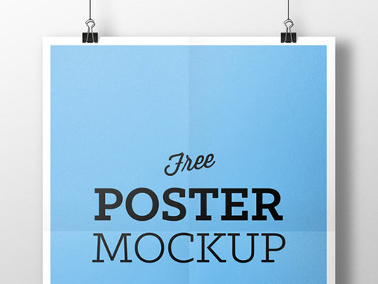 Free Poster Mockup Psd