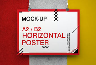 Free Poster Set Mockups