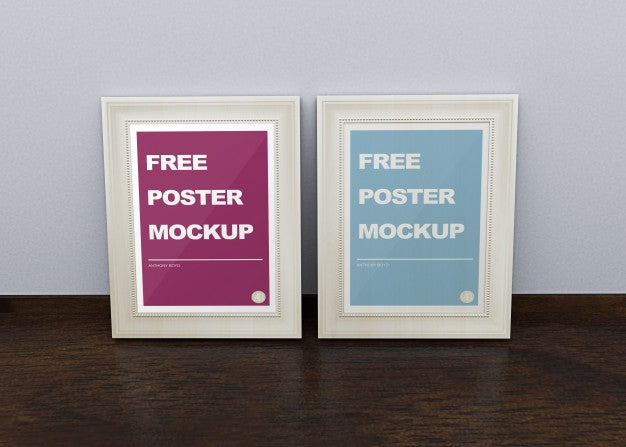 Free Posters Mock Up Psd