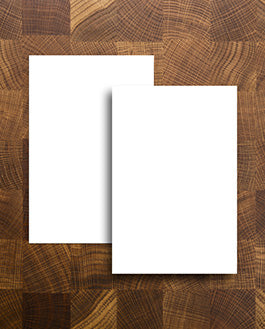 Free Posters On Wooden Background Mockup