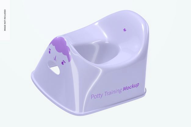 Free Potty Training Mockup, Floating Psd