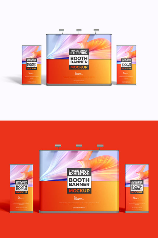 Free Premium Expo Trade Show Booth Mockup