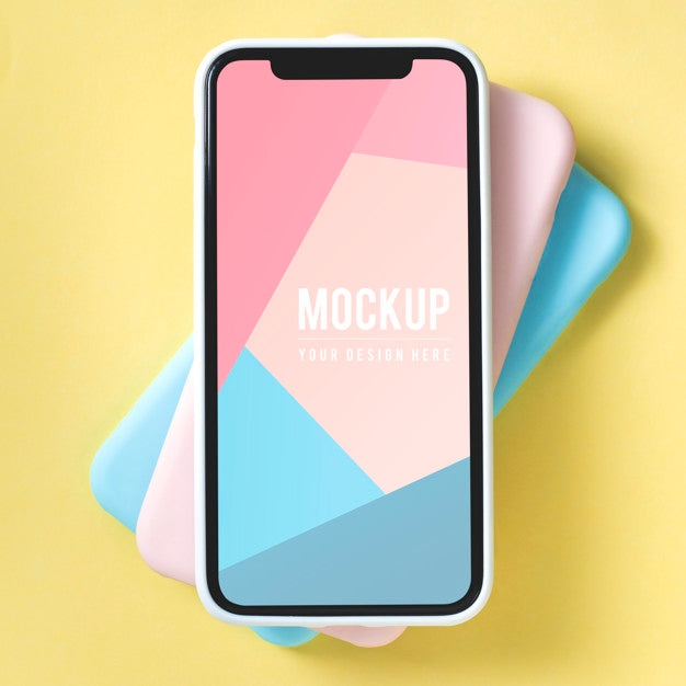 Free Premium Mobile Phone Screen Mockup Template Psd – CreativeBooster