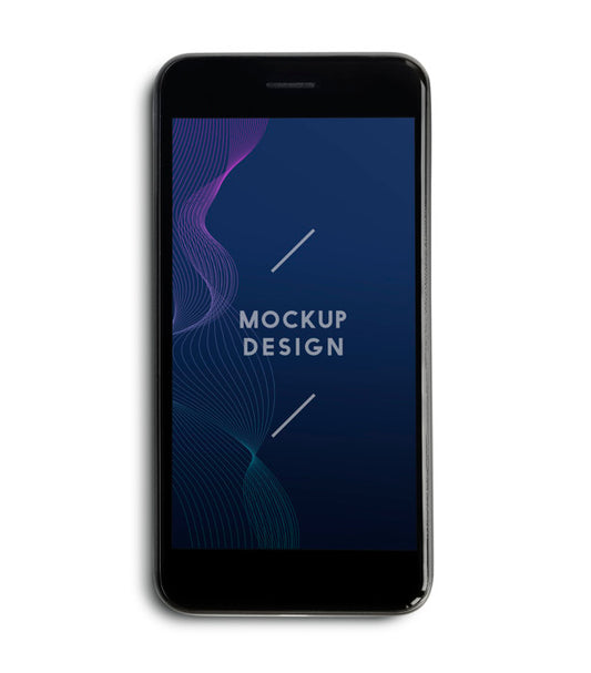Free Premium Mobile Phone Screen Mockup Template Psd