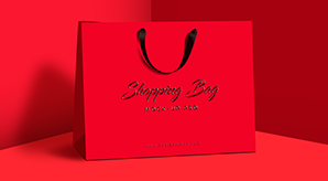 Free Premium Shopping Bag Mock-Up Psd File