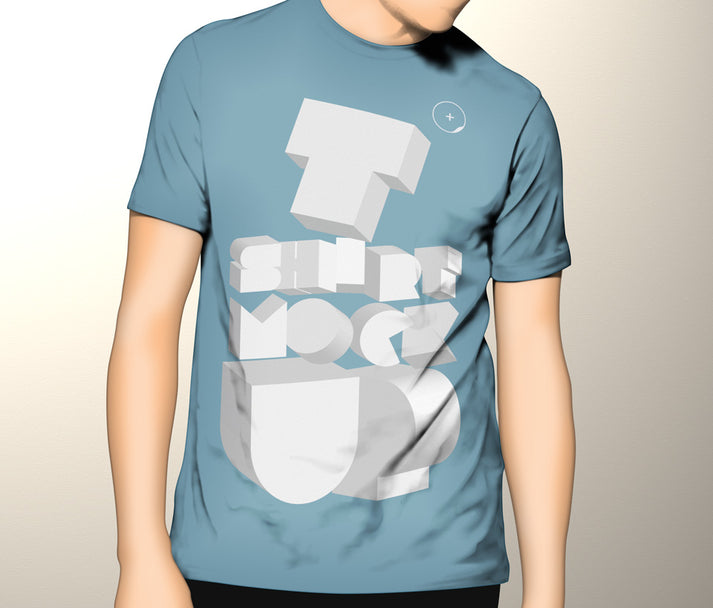 Free TShirt Mockup Template CreativeBooster