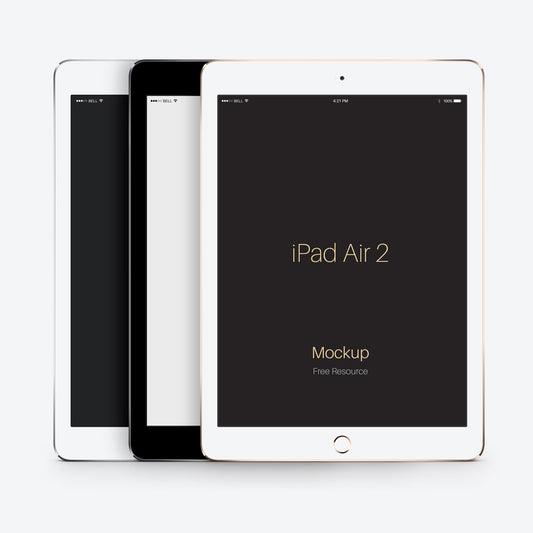 Free iPad Air 2 Psd Vector Mockup