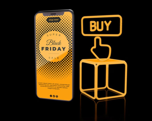 Free Promotional Sales On Black Friday Psd