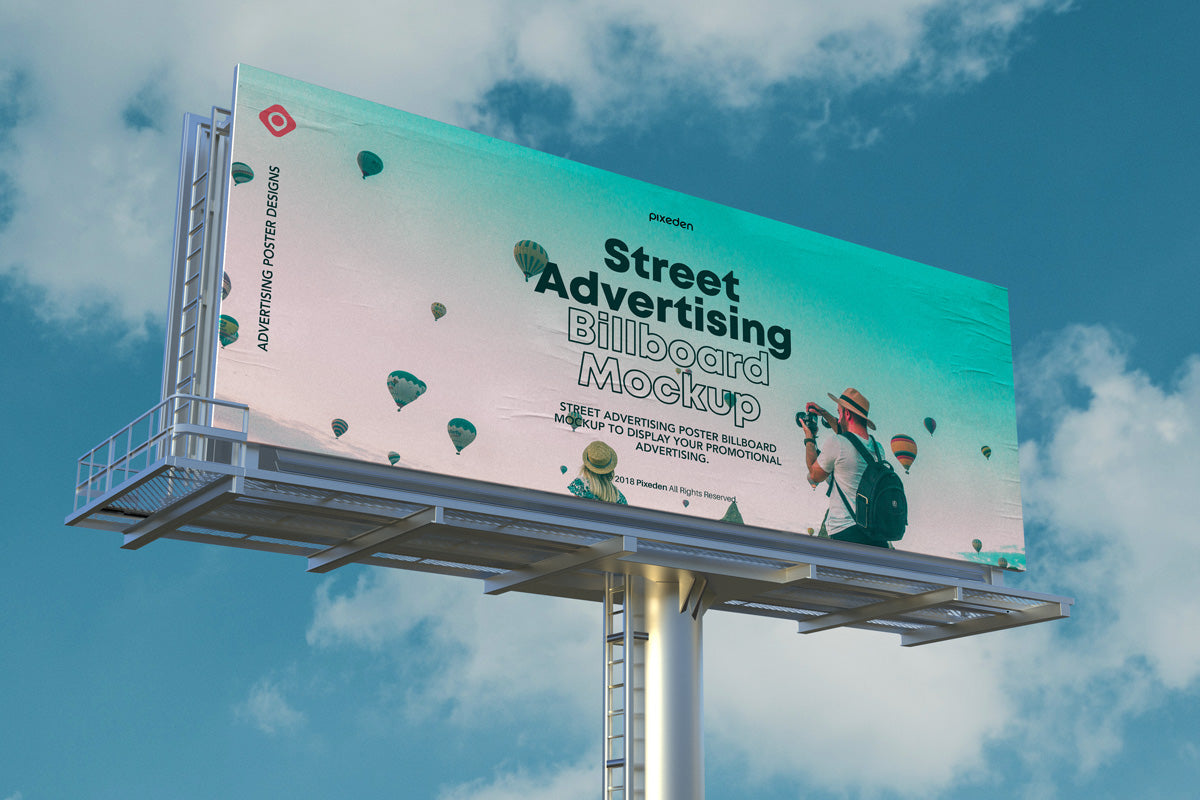 Free Psd Billboard Mockup Vol4