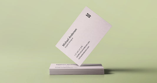 Free Psd Business Card Mock-Up Vol34