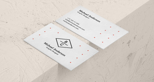 Free Psd Business Card Mock-Up Vol35