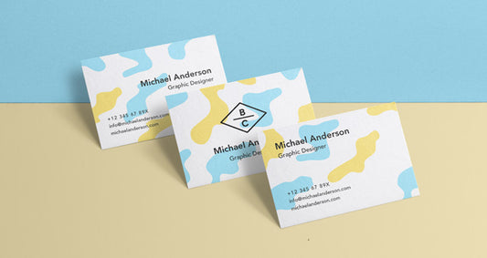 Free Psd Business Card Mock-Up Vol36