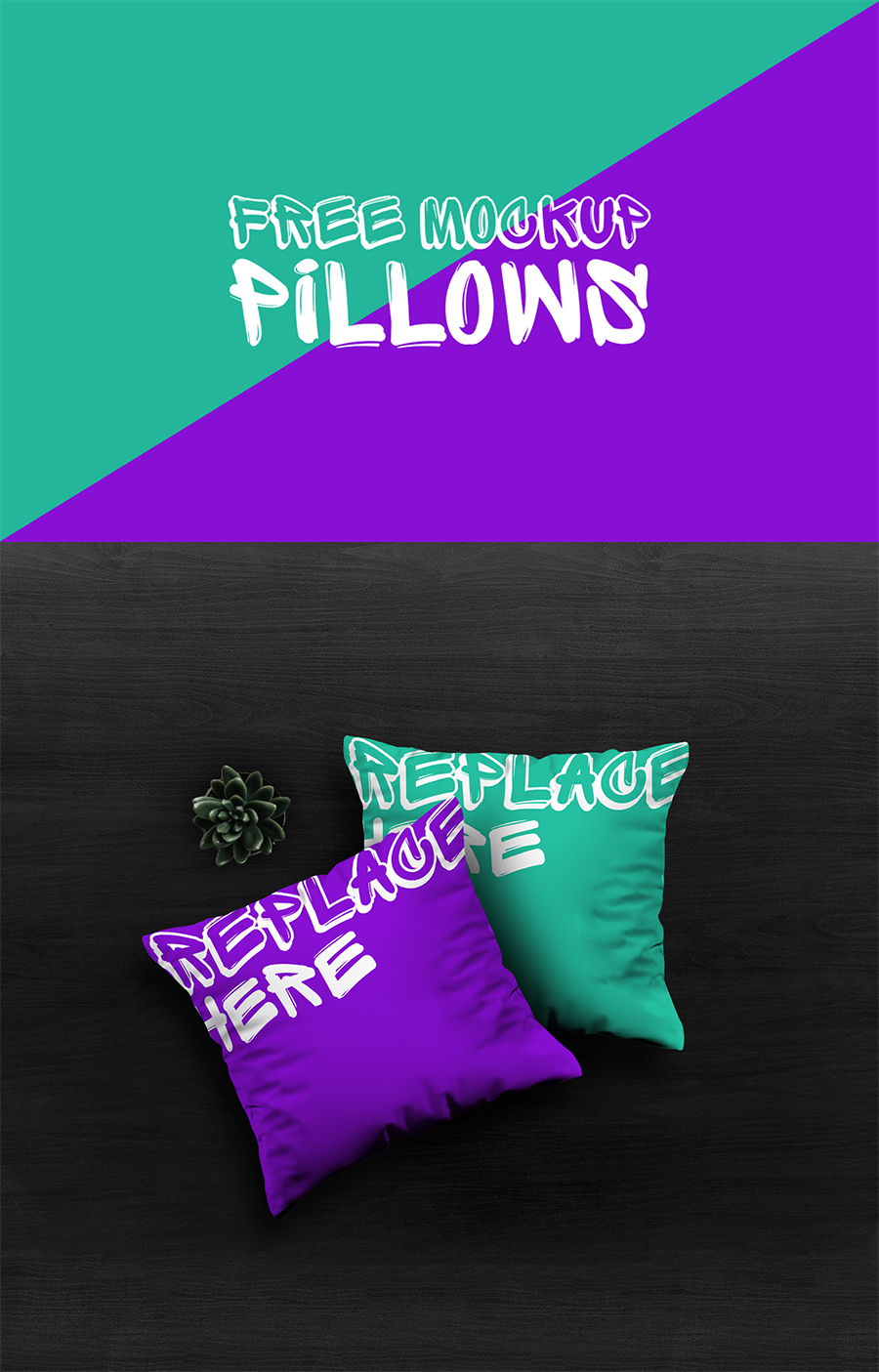 Free Psd Pillows Mockup