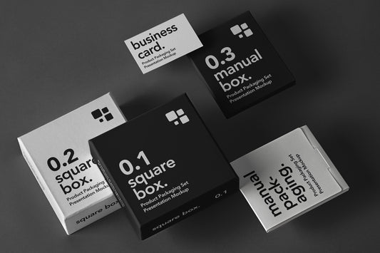 Free Psd Product Packaging Mockup Set
