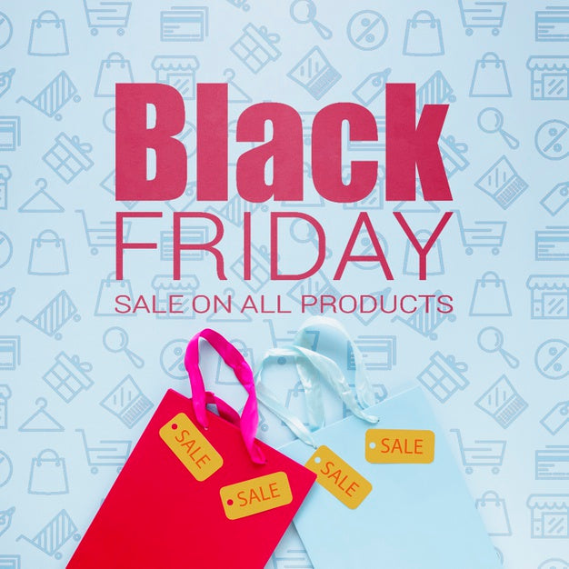 Free Publicity Campaign On Black Friday Day Psd