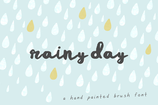 Rainy Day - Free Font