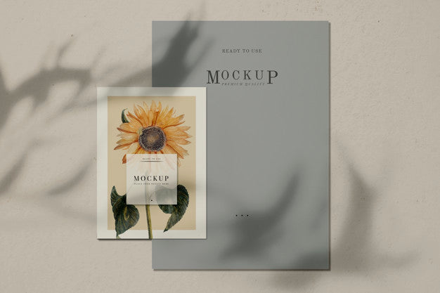 Free Ready To Use Sunflower Poster Mockup Psd