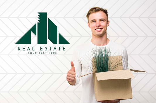 Free Real Estate Concept Mock-Up Psd
