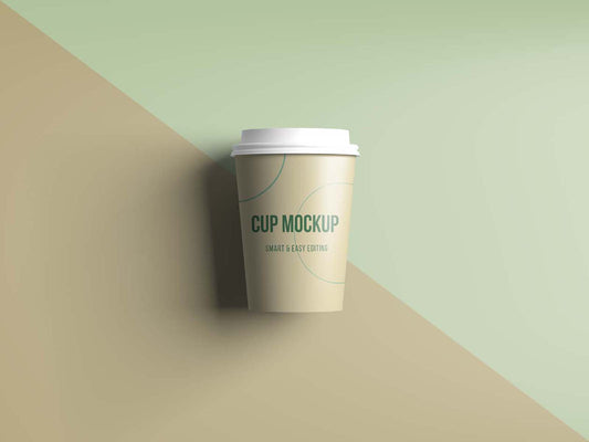 Free Realistic Coffee / Tea Cup Mockup