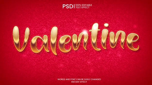 Free Realistic Golden Text Effect On Red Sparkles Background Psd