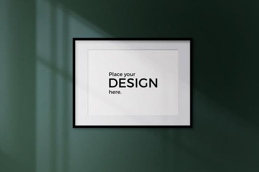 Free Realistic Photo Frame With Shadow Psd