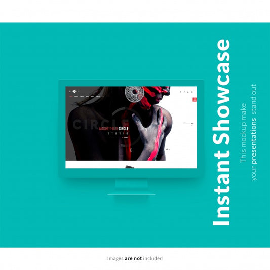 Free Realistic Screen Mock Up Psd