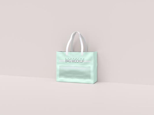 Free Realistic Shopping Bag Mockup Psd