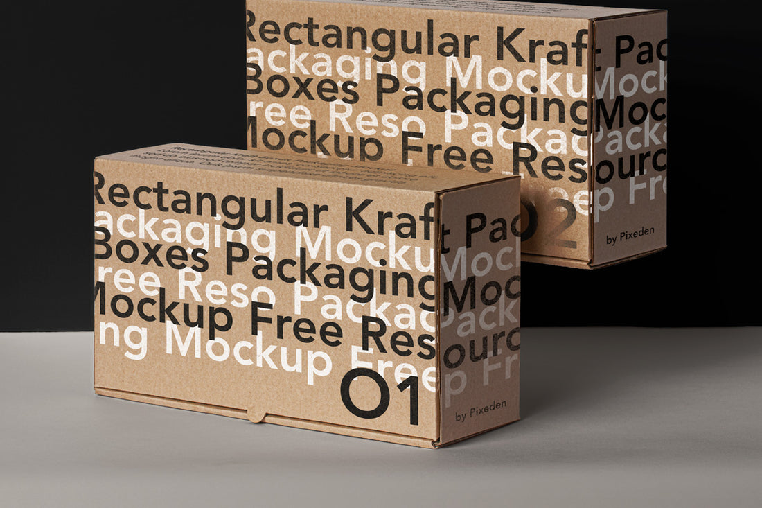 Free Rectangular Psd Box Packaging Mockup – CreativeBooster