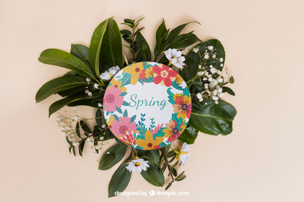 Free Round Spring Mockup Psd – CreativeBooster