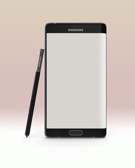 Free Samsung Galaxy Note Edge Mockup