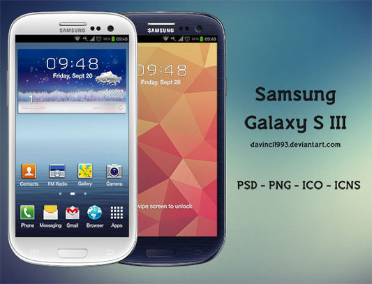 Free Samsung Galaxy S Iii Psd Mockup