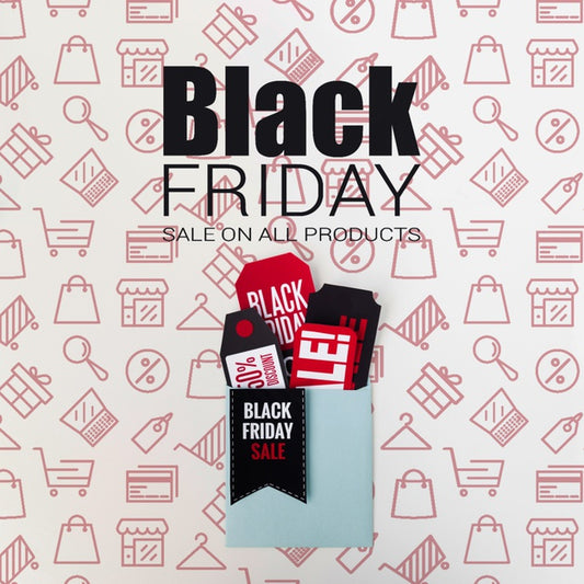 Free Seasonal Black Friday Promotional Sales Psd